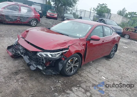 2022 Nissan Sentra Sv Xtronic Cvt from USA, damaged, VIN 3N1AB8CV0NY215916